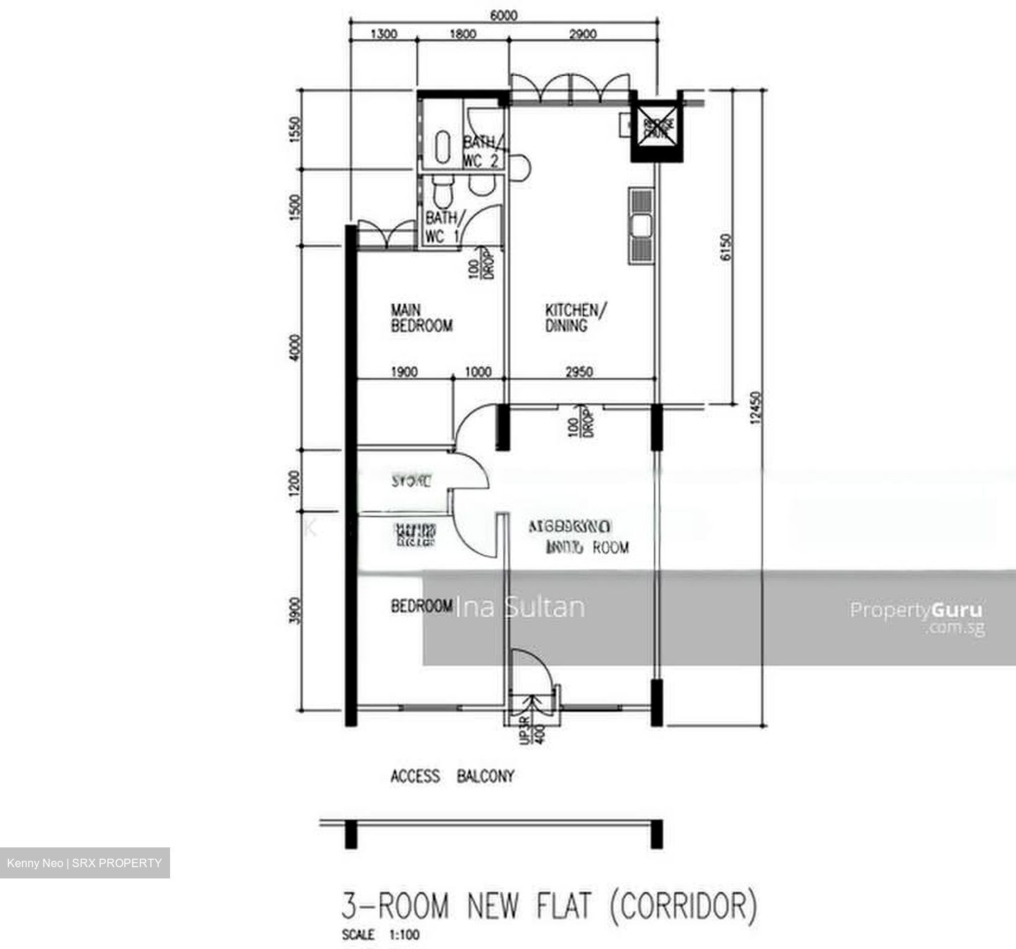 Blk 703 West Coast Road (Clementi), HDB 3 Rooms #589158511